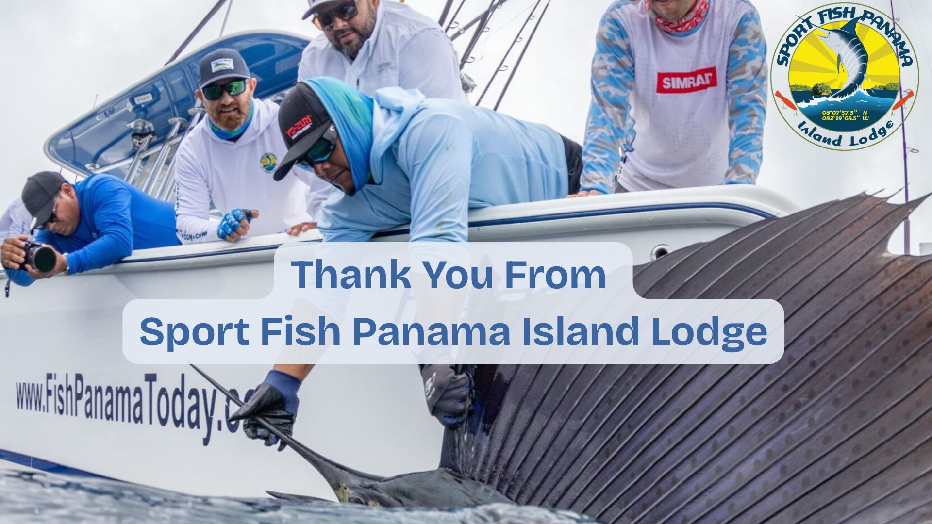 Thank You From Sport Fish Panama Island Lodge: A Point in Time